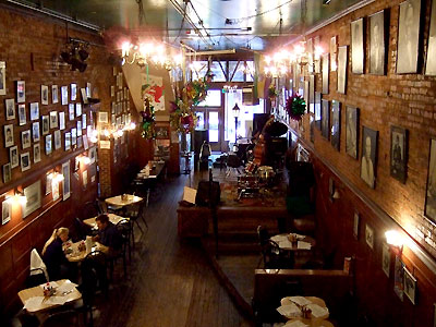 New Orleans Restaurant interior view