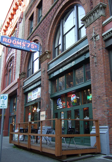 Front of the New Orleans Creole Restaurant